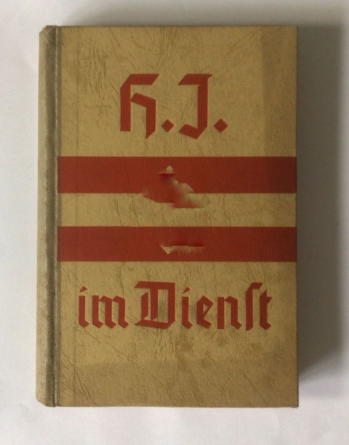 HJ. im Dienst - Ausbildungsvorschrift für die Ertüchtigung der deutschen Jugend - Halbleinenausgabe (6. Auflage) aus 1940