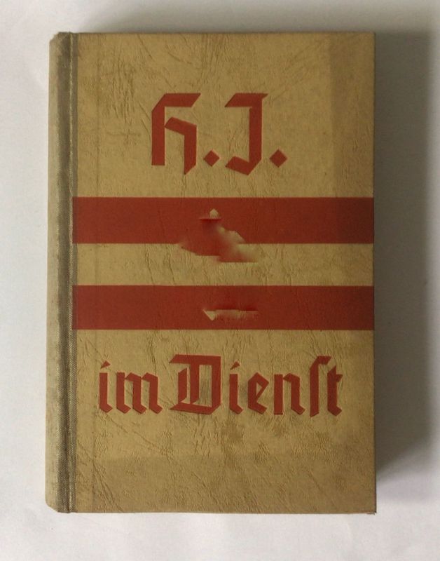 HJ. im Dienst - Ausbildungsvorschrift für die Ertüchtigung der deutschen Jugend - Halbleinenausgabe (6. Auflage) aus 1940