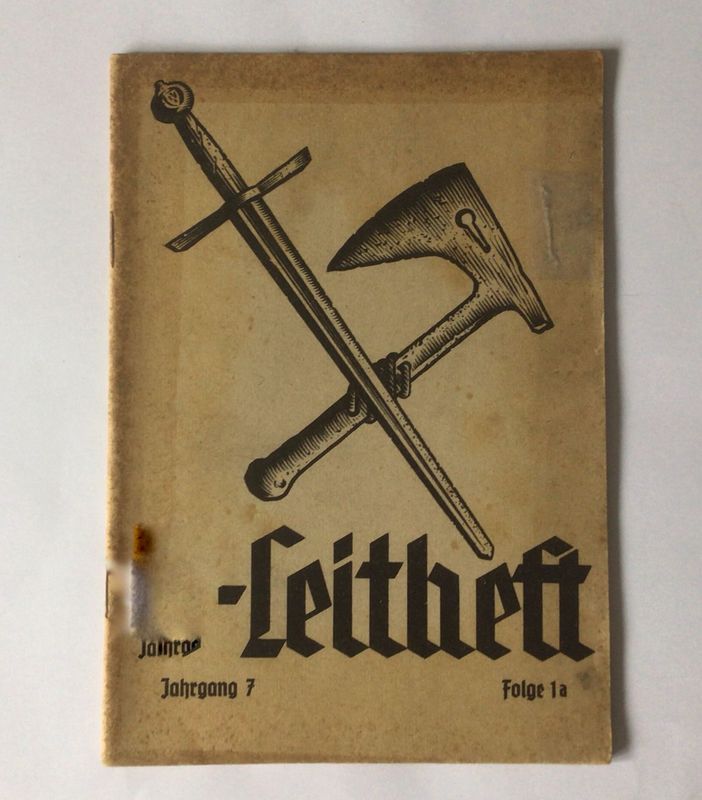 SS-Leitheft - Jahrgang 7 - 1941 - Folge 1a SS-Leitheft - Jahrgang 7 - 1941 - Folge 1a