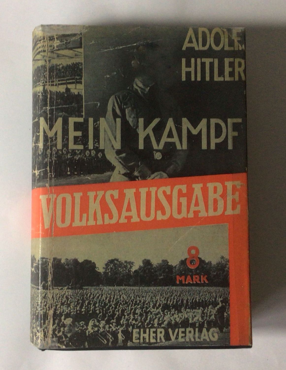 M. K. - Sehr frühe Volksausgabe (11. Auflage) aus dem Jahr 1932 mit Schutzumschlag (Farbkopie)