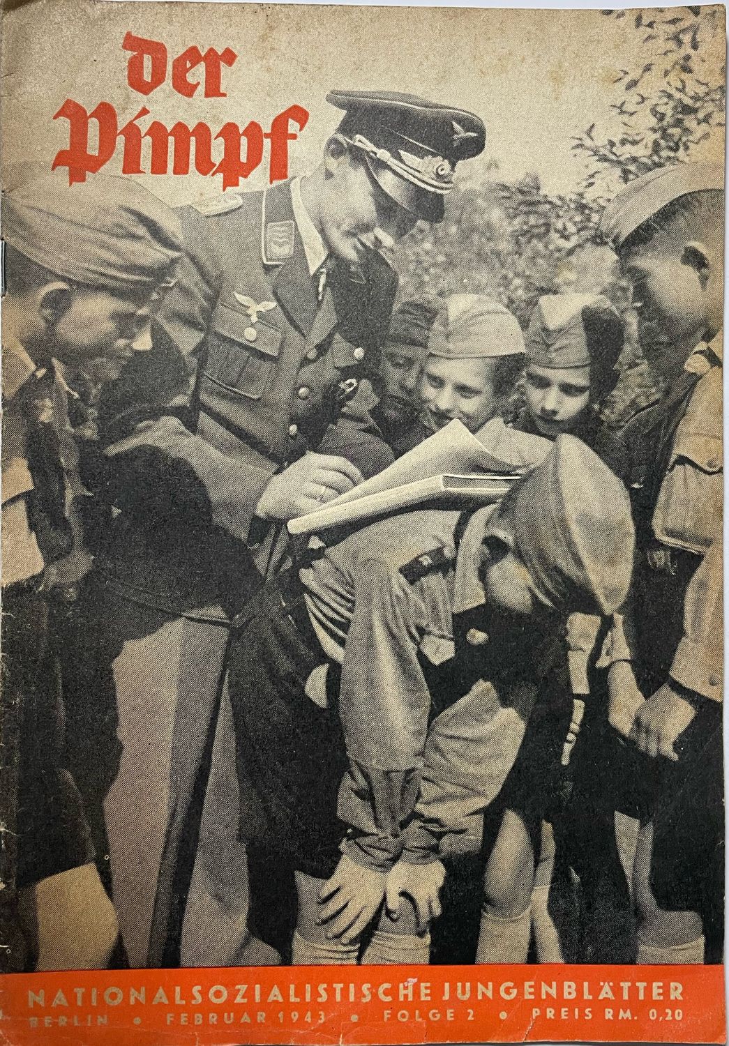 Der Pimpf - Nationalsozialistische Jungenblätter - Februar 1943 - Folge 2