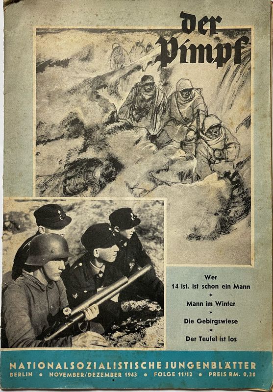 Der Pimpf - Nationalsozialistische Jungenblätter - November/Dezember 1943 - Folge 11/12