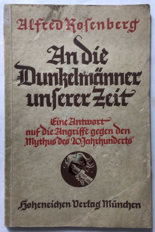 An die Dunkelmänner unserer Zeit - Broschierte Ausgabe aus dem Jahr 1935