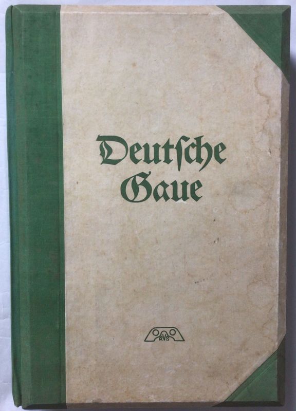 Deutsche Gaue - Halbleinenausgabe aus dem Jahr 1938