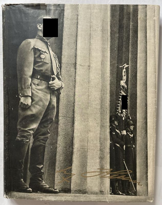 Adolf Hitler - Bilder aus dem Leben des Führers - Halbleinenausgabe (Auflage 701. - 800. Tausend) aus dem Jahr 1936 mit Original-Schutzumschlag