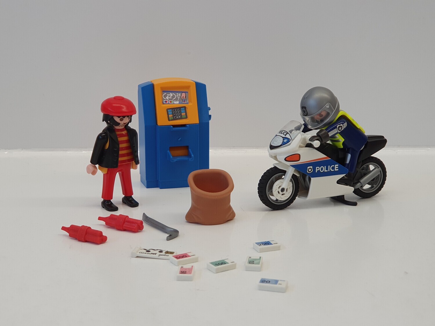 Polizei Motorrad Verfolgung C119