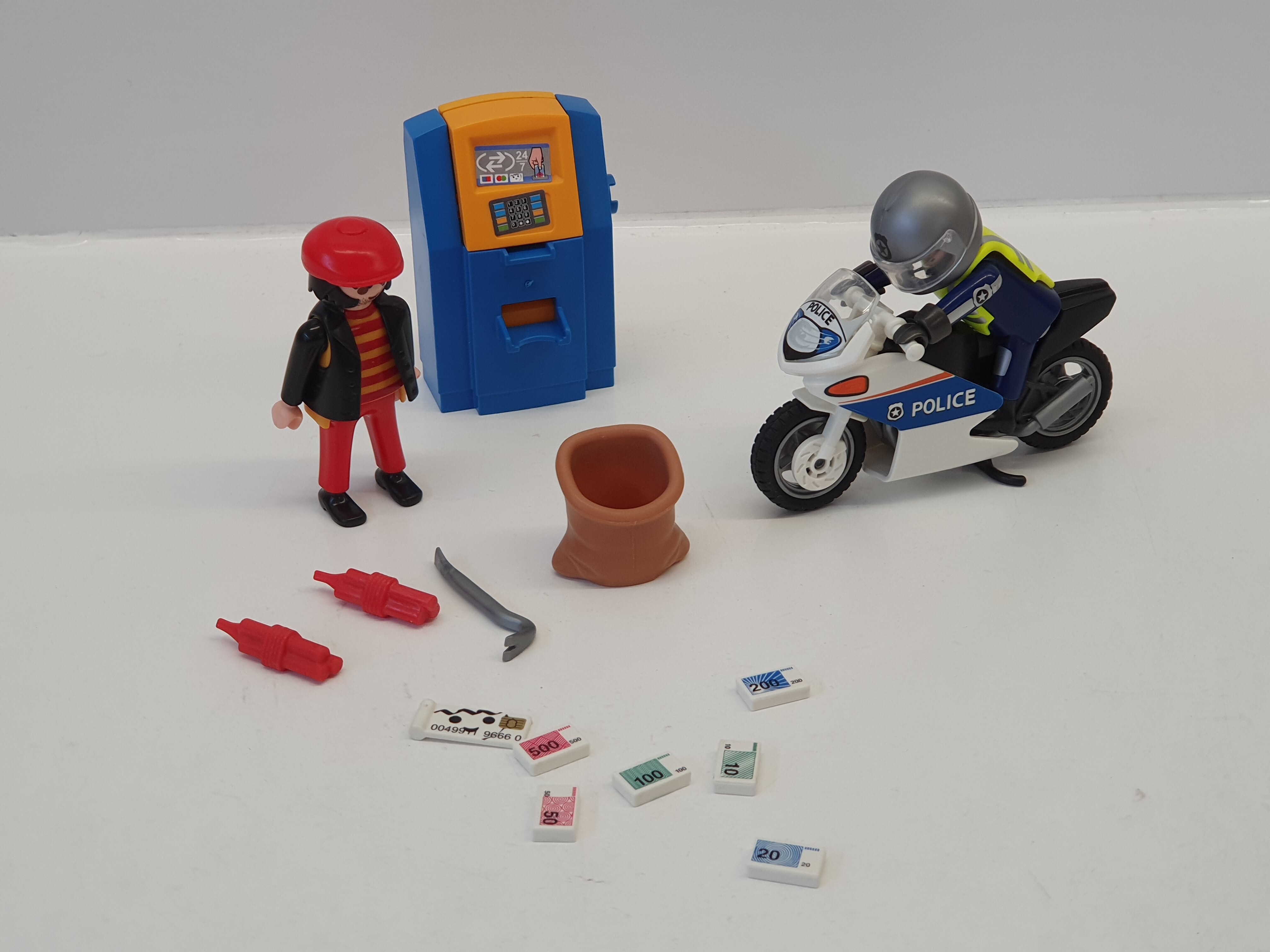 Playmobil 70572 Polizei Motorrad Verfolgung C119