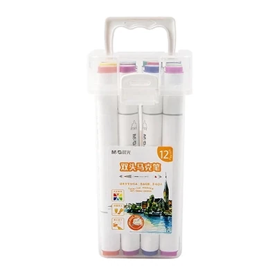 M&amp;G Double-tip Art Marker (Set of 12/24/36 and 48 colors)