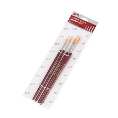M&amp;G Pointed PaintBrush Set