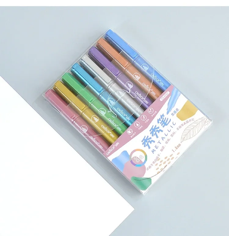 CHOSCH Metallic Markers (set of 8 markers)