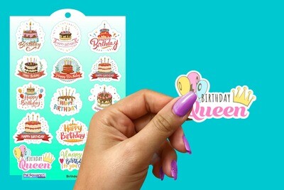 Happy Birthday Stickers (Wave 1)