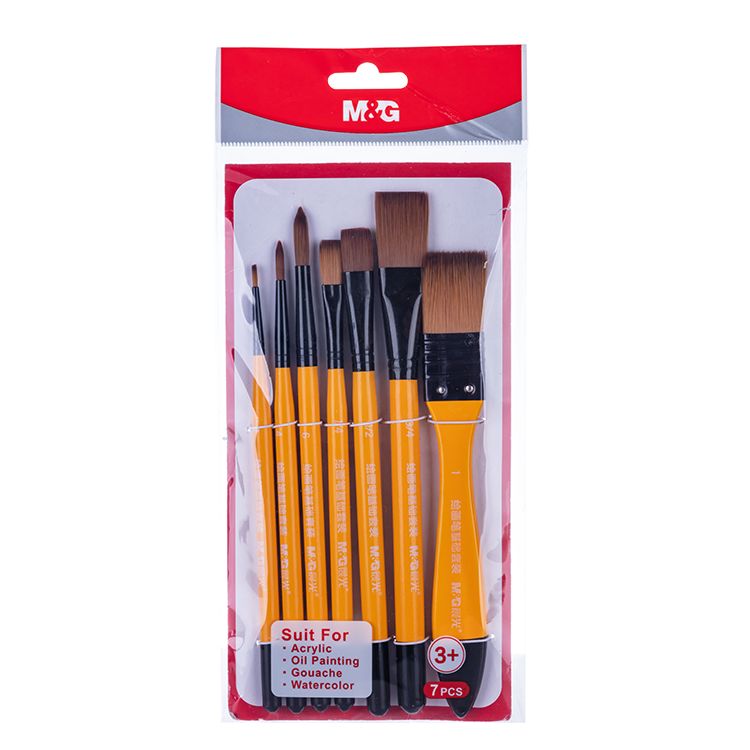 M&amp;G Big PaintBrush Set 7 Pcs