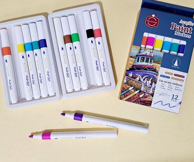 Acrylic Paint Markers (set of 12)