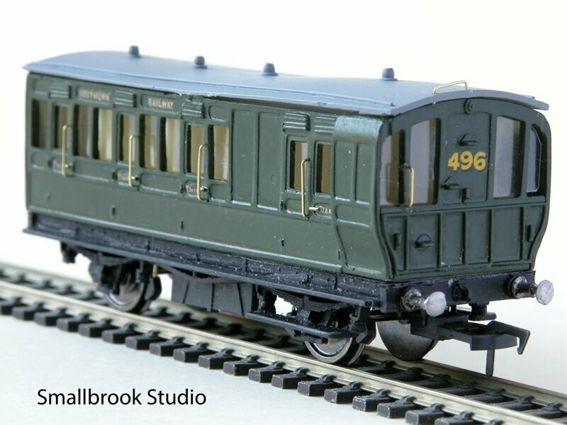 4mm LBSCR Stroudley 3rd/Brake Coach Kit