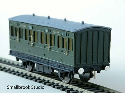 4mm LBSCR Stroudley Composite Coach Kit