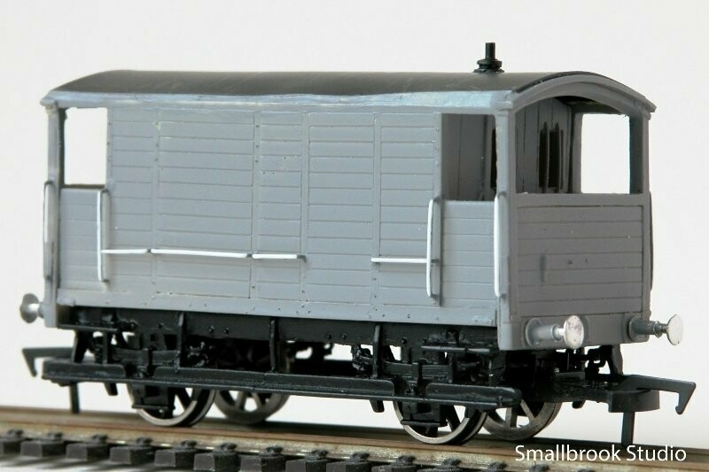 4mm 00 Metropolitan Rly 20ton rebuilt Brake Van kit