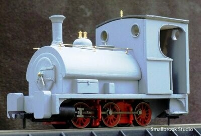 7mm NG 'THOR ET' Saddle tank body kit to fit on the Electrotren chassis.