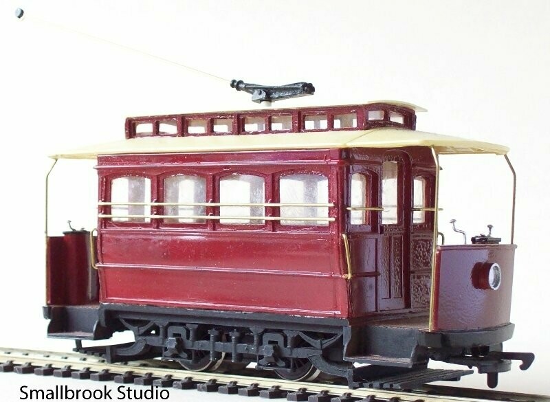 7mm NG Demi Tram Car with open ends Body Kit