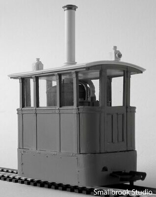 7mm NG Steam Tram Loco 'Zeus' Body Kit