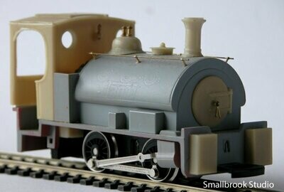 7mm NG 'Eros' Kit to alter Hornby Bill/Ben body to Peckett style saddle tank