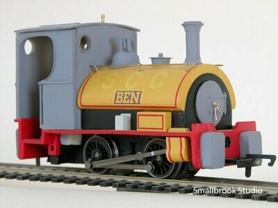 7mm NG 'Mars' Kit to alter the Hornby Bill/Ben into another Peckett style Saddle tank
