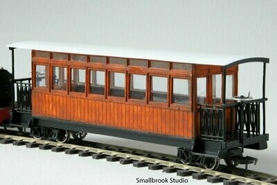 7mm NG Glass Coach Complete Kit