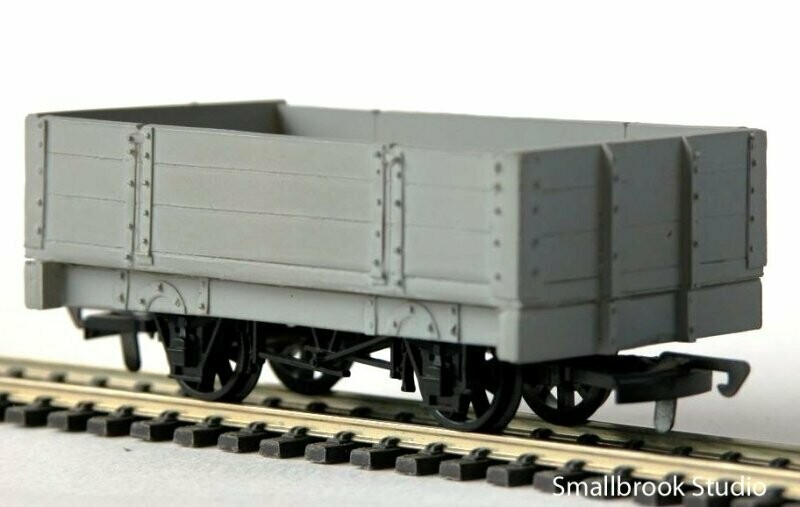 7mm NG Pentewan Railway 3 Plank Clay Wagon Body Kit