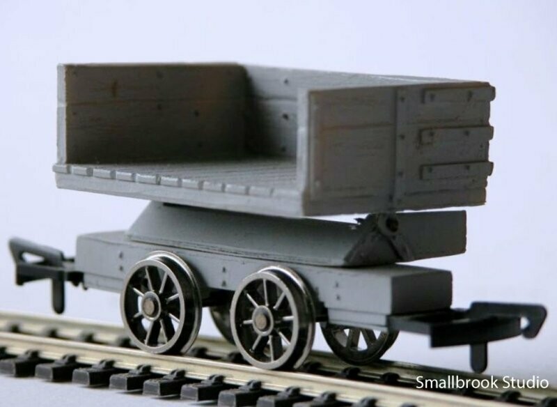 7mm NG Hendre Quarry inside bearing side tipping waggon Kit