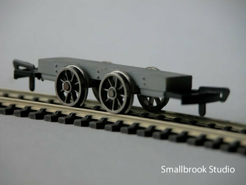 7mm NG Inside Bearing Waggon Chassis for your own waggon body Kit