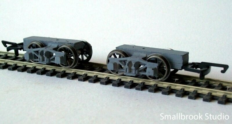 7mm NG Pair of Diamond Frame [Arch bar] bogie kit.
