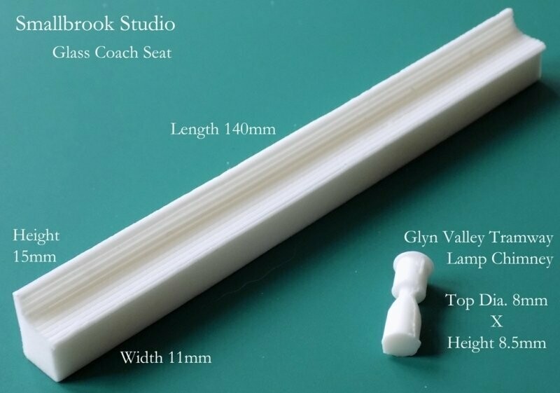7mm NG Seat and Lamp Chimney Castings