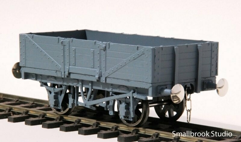 7mm scale 0 gauge 5 - Plank Square End Open Waggon Kit