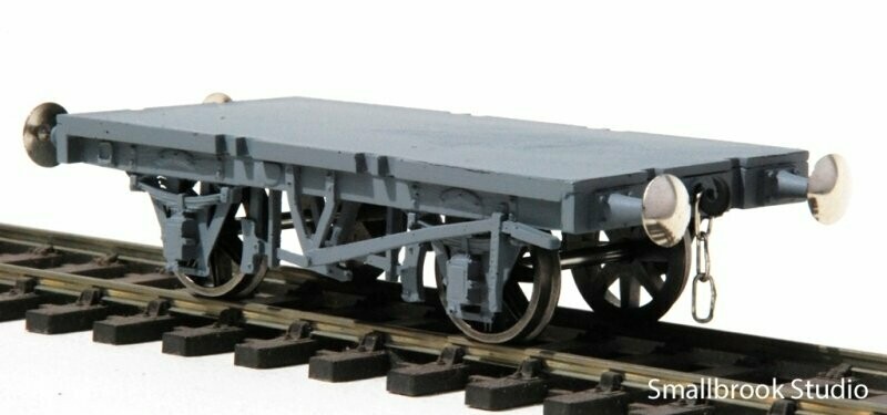 7mm scale 9ft wheel base Waggon Chassis Kit