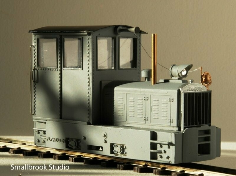 1:35 scale Plymouth Gas Mechanical Loco 'Black Bird' body kit.