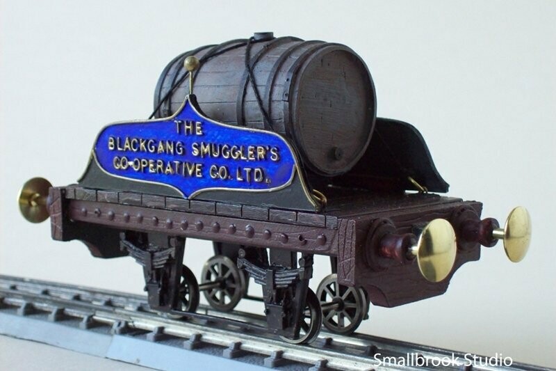 Gn15 Emett Brandy Wine Barrel Waggon Kit