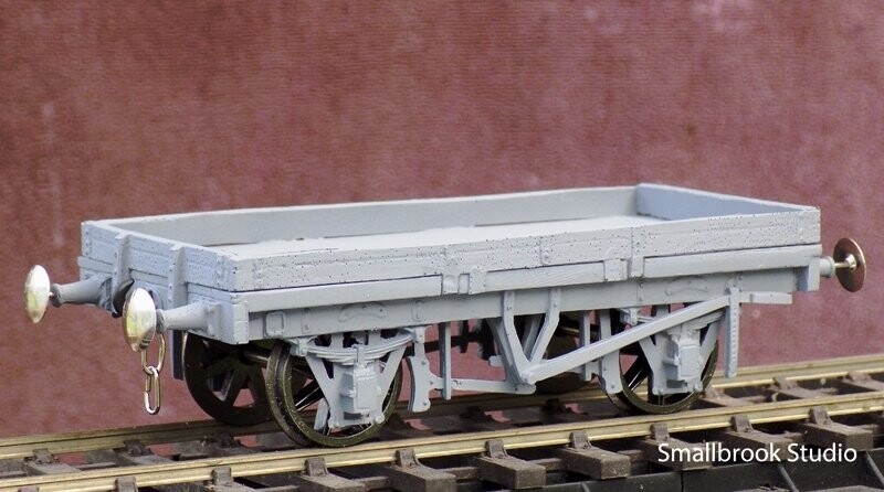 7mm f/scale 0 gauge 1 - Plank Open Waggon Kit