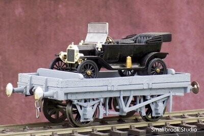 7mm f/scale 0 gauge Carriage Truck Kit