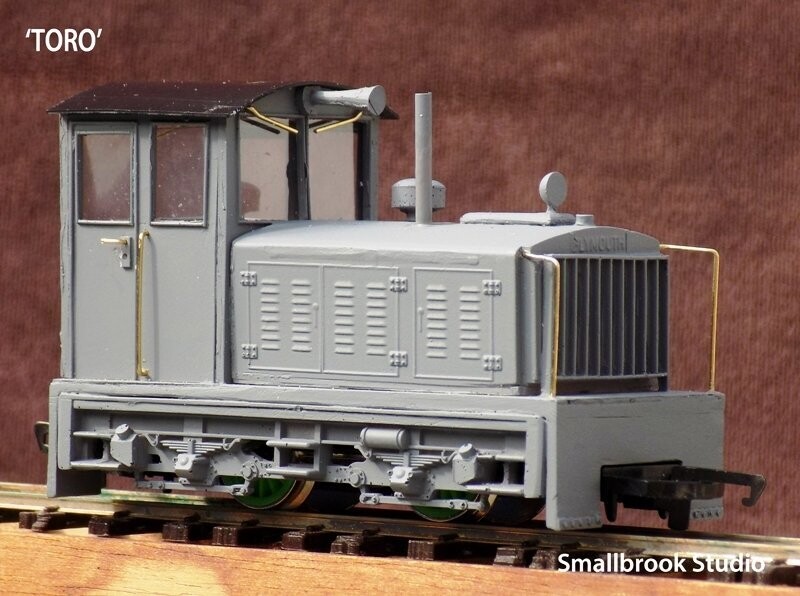 7mm NG 'TORO' 4-wheel Diesel Locomotive Body