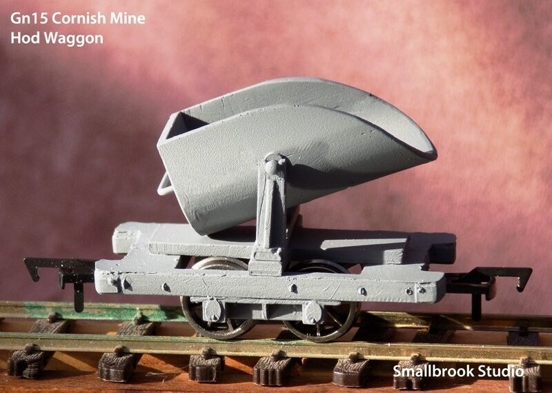Gn15 Cornish Mining Hod Waggon Kit