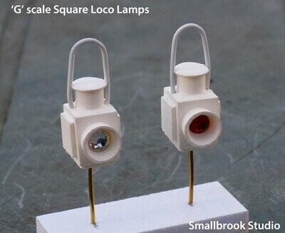 'G' scale Square Loco Lamp