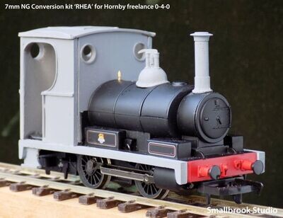 7mm NG 'Rhea' Kit to alter the new Hornby budget range 0-4-0 into Hunslet style saddle tank.