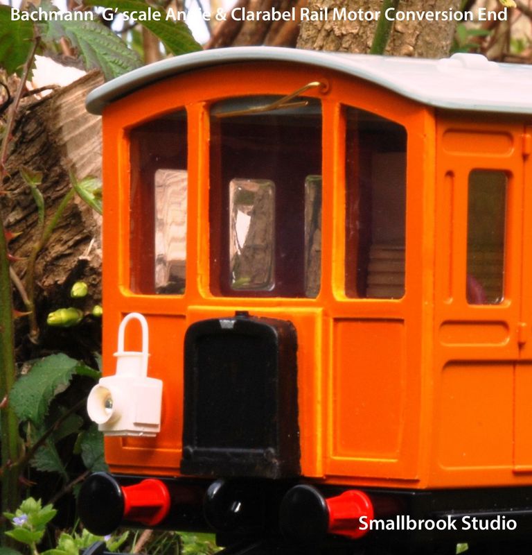 'G' scale Bachmann ANNIE & CLARABELL (A&C) RAIL MOTOR CAR END CONVERSION KIT