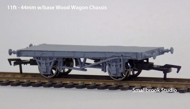4mm 00 Waggon Chassis Kit 44mm 11ft wheel base