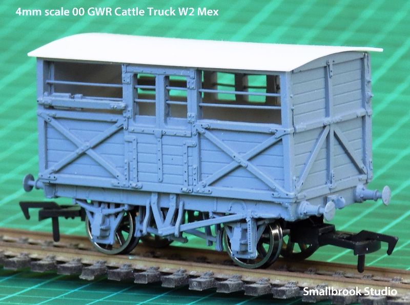 4mm 00 GWR 10 ton Cattle Wagon MEX Kit.