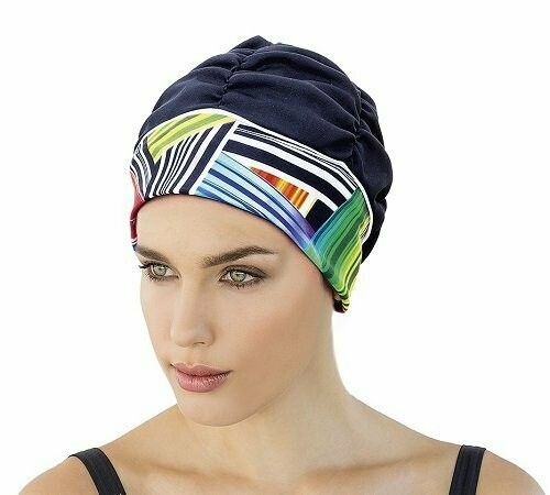 Modern Art Luxury Swim Cap