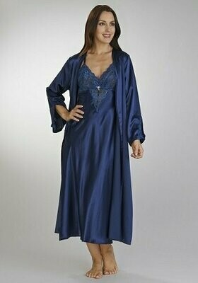 Nightdress and gown set hotsell