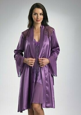 Amethyst Robe & Gown Set