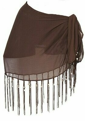 Mini Sarong in Chocolate Brown