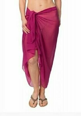 Long Sarong in Orchid