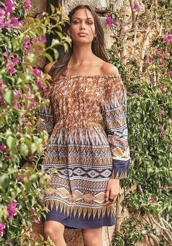Emma Bardot Dress by Iconique